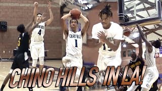 Will Pluma Pulls From NBA RANGE! Andre Ball Catching LOBS, Phaquan On FIRE & Big O POST WORK in LA