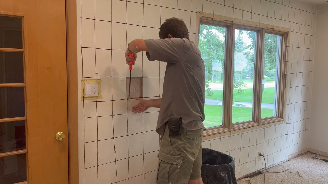 The Easiest Way To Remove Plaster Walls Youtube