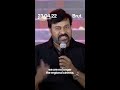 when chiranjeevi felt “humiliated” at an awards ceremony