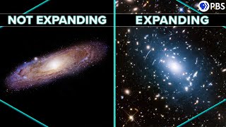 Space DOES NOT Expand Everywhere