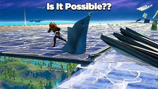 Is It Possible to Build a Box Around the Entire Map & Can You Meet Galactus?? - Fortnite Experiments