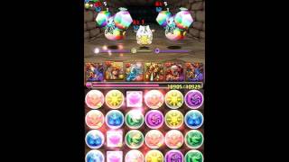 【パズドラ】金曜ダンジョン　超地獄級　高速周回　シヴァドラゴン　実質ノーパズル