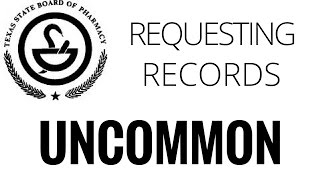 Open Records - How to Request Uncommon Records