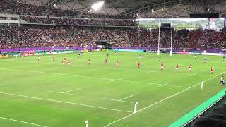 Wales vs France kick off Rugby World Cup 2019 Oita Japan