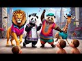 Animal Dance Party Song - Nursery Rhymes and Kids Song - TheMoonTv