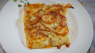 Flammkuchen - Пицца по Немецки
