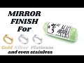 midori polishing compound mirror finish gold pt silver and stainless made in japan