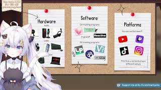 Mari Yume Explains Basic Vtuber Equipment