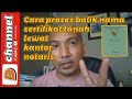 Cara balik nama sertifikat tanah lewat kantor notaris lebih mudah?