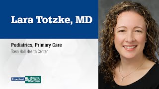 Dr. Lara Totzke, pediatrician
