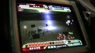 三国志大戦3595A　落雷単VS魅力単　演習　虹裏時報