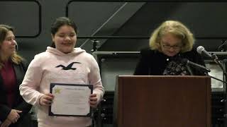 Student of the Qtr. - East Somerville Community School - 11/28/18