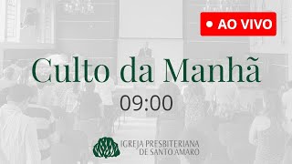 11/07 | Culto da Manhã 9h - Rev. Gabriel Junqueira (Ao Vivo)