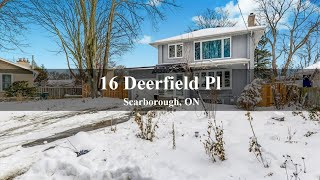 16 Deerfield Pl, Scarborough ON