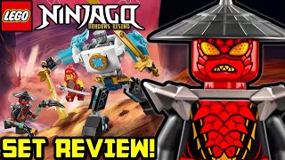 The FORBIDDEN Mech Set! ❄️ Ninjago Dragons Rising Zane's Battle Suit Mech Review! 71827