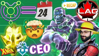 CEO MUST WATCH! LagSpiker Paragon Achieved 24 Days! WTF Luck To Celebrate! FTP Account! Recap!- MCOC