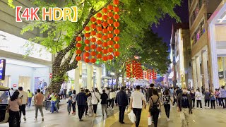 【4K HDR】NightWalk in Beijing Road. GuangZhou. 2021.3.13 夜游广州北京路步行街