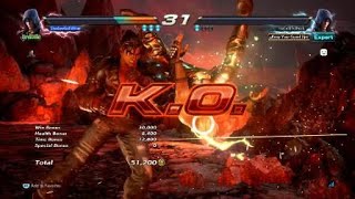 TEKKEN™7 Online Battle Win -307 Jin vs himself