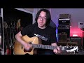 killer guitar cort gold a6 acoustic guitar demo