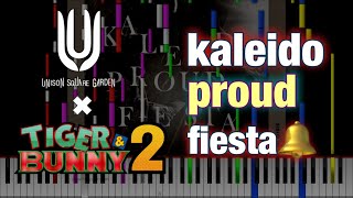 kaleido proud fiesta/piano arrange(tiger\u0026bunny 2 OP theme)