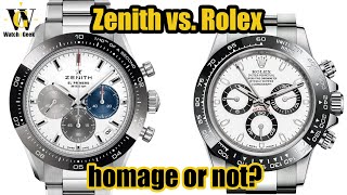 Zenith El primero Chronomaster Sport - Daytona homage or not?