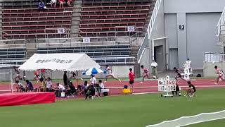 2022西日本インカレ 男子200m決勝 濱田3位🥉