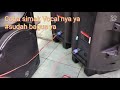 Test Part 1 paket murah Power mixer #Ashley Studio 4 ke Speaker #Baretone Max 15 MW / #keren #mantap