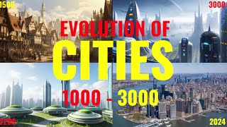 Evolution Of Cities 1000 - 3000 AD