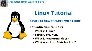 Introduction to Linux : How to work with Linux - Ep 1