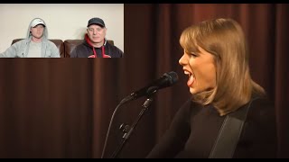 Two Rock Fans Priceless REACTION To Blank Space By Taylor Swift