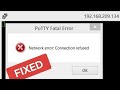 How to fix Connection Refused Errors! while connecting to SSH