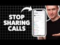 How To Stop Sharing Call History Between Two iPhones 2026 (Step-By-Step Tutorial)
