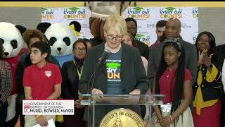 Mayor Bowser Highlights Every Day Counts! Campaign, 2/7/18