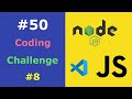 JavaScript for Beginners #50 Coding Challenge 8