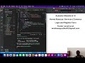Reactjs, login, navbar, footer components