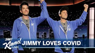 John Mulaney & Andy Samberg Guest Host For Jimmy Kimmel WHO HAS COVID AGAIN
