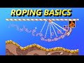 Worms Armageddon - Basic Roping Tutorial 1 (Scrolls, Shadows, Spikes)