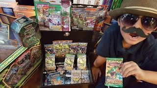 MOST SECRET RARE CARD EVER! Catching Your Favorite Pokemon At Carls Collectibles #8! RAYQUAZA STUFF!