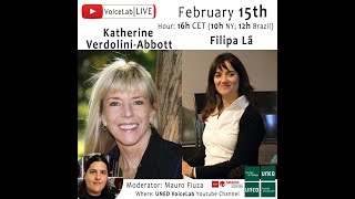 Live with Katherine Verdolini-Abbott, Filipa Lã and Mauro Fiuza