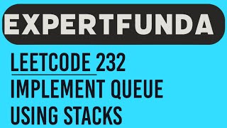 Implement Queue using Stacks leetcode 232 java solution