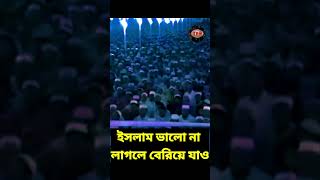 ইসলাম ভালো না লাগলে বেরিয়ে যাও | allama delwar hussain saidi waz #দেলোয়ার_হোসাইন_সাঈদী