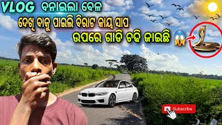 Vlog  ବନାଇଲା ବେଳ ଦେଖି ବାକୁ ପାଇଲି ବିରାଟ କାୟ ସାପ ଉପରେ ଗାଡି ଚଢି ଜାଇଛି 😱 like and subscribe 🙏❤️🙏❤️