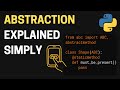 Abstraction in Python Made Easy | OOPS Concepts Explained