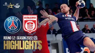 PSG Handball vs C.S Dinamo Bucuresti | Round 12 | Machineseeker EHF Champions League 2022/23