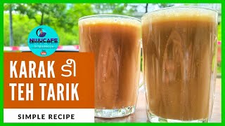 HOW TO MAKE TEA || പാൽ ഇല്ലാതെ എങ്ങനെ അടിപൊളി പാൽ ചായ ഉണ്ടാക്കാം🤔☕||Karak ടീ||Nijjucafe/Youtube