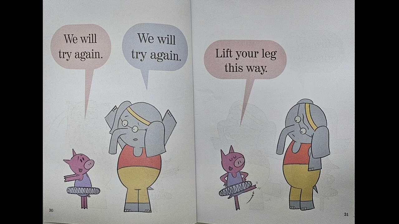 Mo Willems Elephants Cannot Dance - YouTube