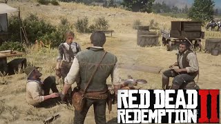 John Antagonizing Friends And Family At Beecher's Hope | RDR2