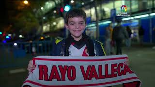 Calentamiento Rayo Vallecano vs Real Madrid
