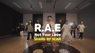 [송파댄스학원] R.A.E - Not Your Love #RAE #송파댄스학원 #실용무용입시 #코레오 #choreo #scar