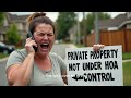 hoa karen calls 911 on a property she doesn t own entitledpeople reddit